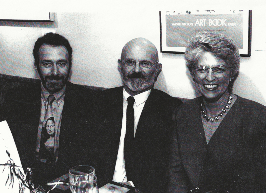 Bill Wooby with Artist Jim Dine & Mrs. Dine