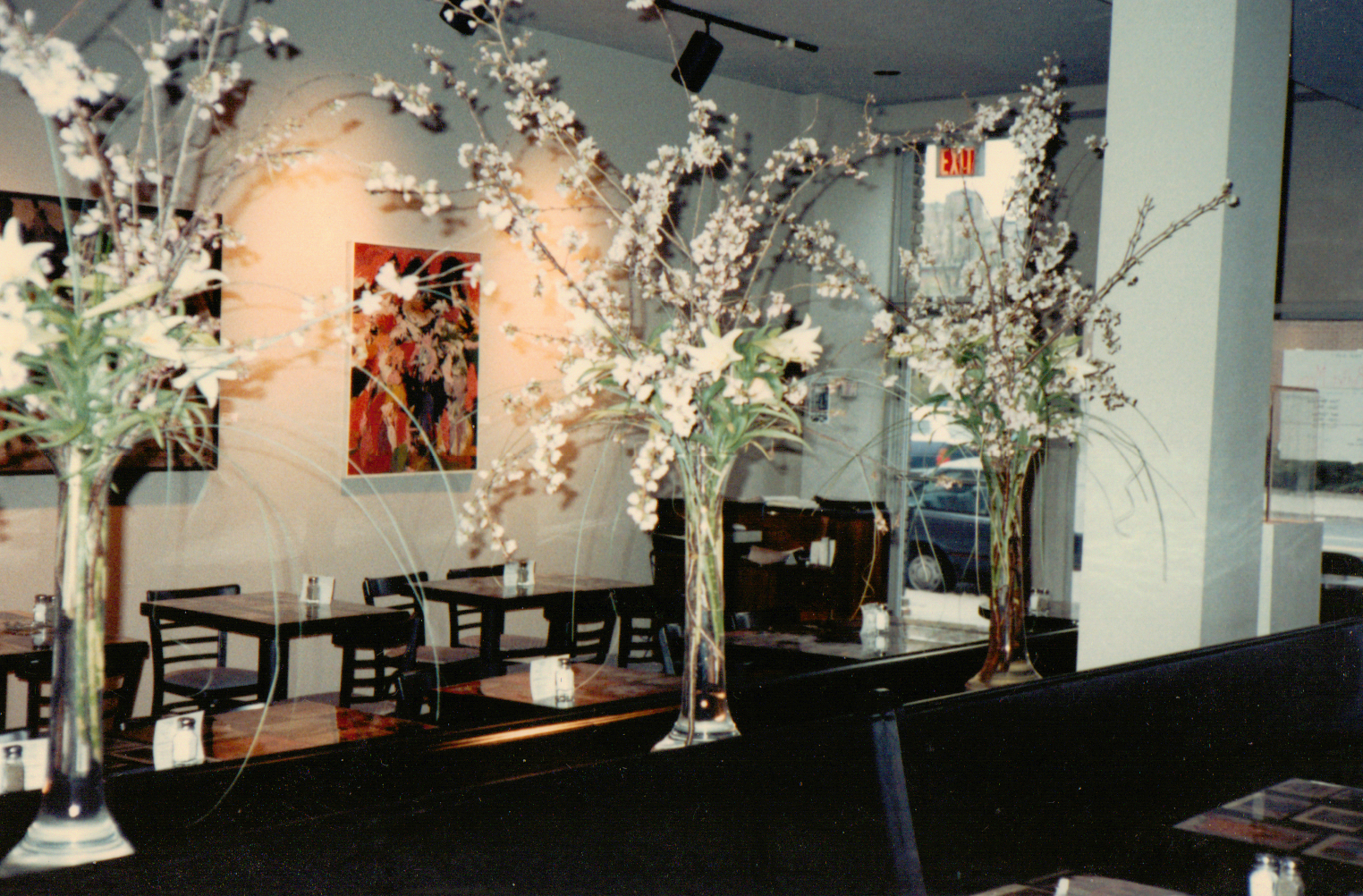 Interior of The Collector Art gallery Restaurant